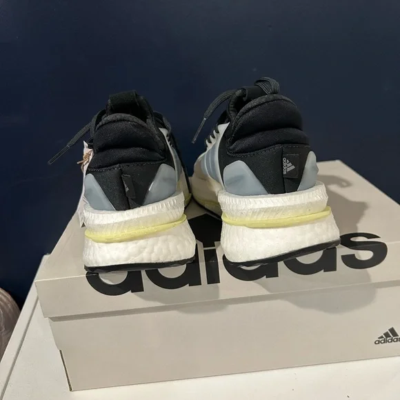 Adidas X_PLRboost Big Kid Size 3.5 White Athletic Running Sneakers Shoes IF0629 - Picture 4 of 6